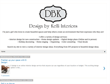 Tablet Screenshot of designbykelli.com